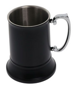 Load image into Gallery viewer, Stainless Steel Tankard [FLV:Matt Black Finish]
