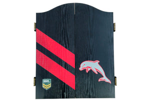 Dolphins Dartboard & Cabinet Set