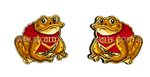 Load image into Gallery viewer, State of Origin Studs [SZ:Large STY:Cane Toad]
