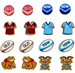 Load image into Gallery viewer, State of Origin Studs [SZ:2XL STY:Queenslander]
