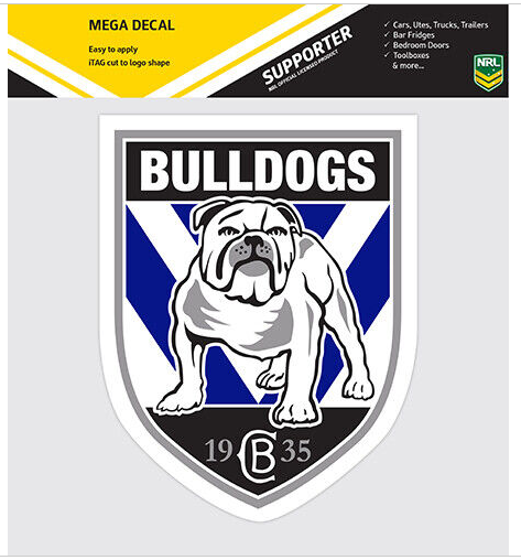 Canterbury Bulldogs Vinyl Stickers