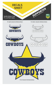 NQ Cowboys Vinyl Stickers