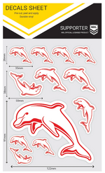 Load image into Gallery viewer, Dolphins Vinyl Stickers
