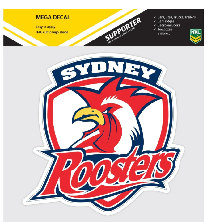 Sydney Roosters Vinyl Stickers