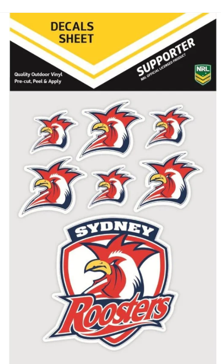 Sydney Roosters Vinyl Stickers