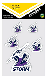 Load image into Gallery viewer, Melbourne Storm Vinyl stickers
