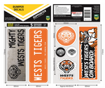 Load image into Gallery viewer, Wests Tigers Car Stickers
