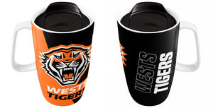 Wests Tigers Travel  Handle Travel Mug