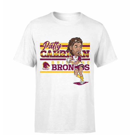 Brisbane Broncos Players Tee [SZ:Small STY:Patty Carrigan]