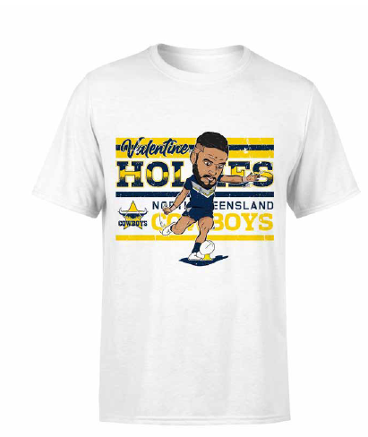 NQ Cowboys Players Tee [SZ:Small STY:Valentine Holmes]