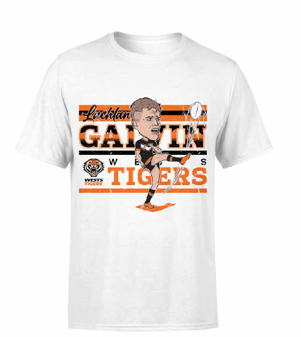 Wests Tigers Players Tee [SZ:Small STY:Lachlan Galvin]