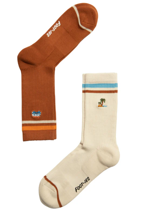 Foot-ies Socks 2pk [SZ:8-13 STY:Great Outdoors]