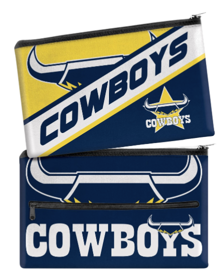 NQ Cowboys Pencil Case [FLV:Large Logo]