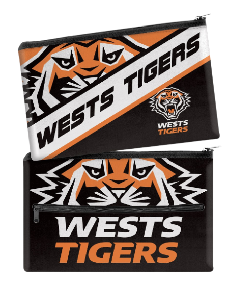 Wests Tigers Pencil Case [FLV:Large Logo]