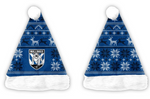 Load image into Gallery viewer, NRL XMAS Santa Hat [FLV:Canterbury Bulldogs]
