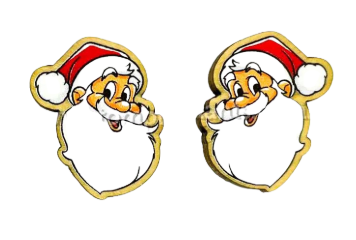 Christmas Studs [SZ:Large STY:Santa]