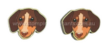 Load image into Gallery viewer, Dog Studs [SZ:Large STY:Dachie Brown]
