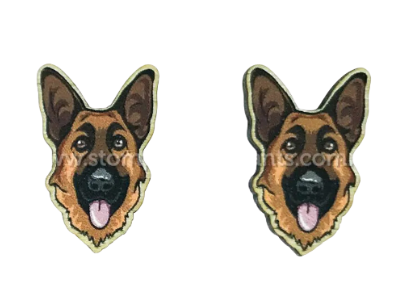 Dog Studs [SZ:2XL STY:German Shepherd Brown]