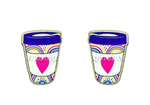 Load image into Gallery viewer, Drink Studs [SZ:Large STY:Love Coffee Keep Cup]
