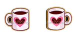 Load image into Gallery viewer, Drink Studs [SZ:Medium STY:Love a Cuppa]
