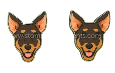 Dog Studs [SZ:2XL STY:Kelpie Brown]