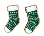 Load image into Gallery viewer, Christmas Studs [SZ:3XL STY:Stocking Green]
