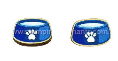 Dog Studs [SZ:Medium STY:Pet Bowl]