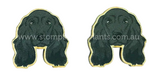 Load image into Gallery viewer, Dog Studs [SZ:XL STY:Cocker Spaniel Black]
