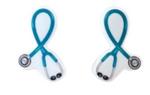 Load image into Gallery viewer, Professions Studs [SZ:Medium STY:Stethoscope]
