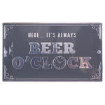 Load image into Gallery viewer, Personalised Bar Signs [FLV:Beer O&#39;Clock]
