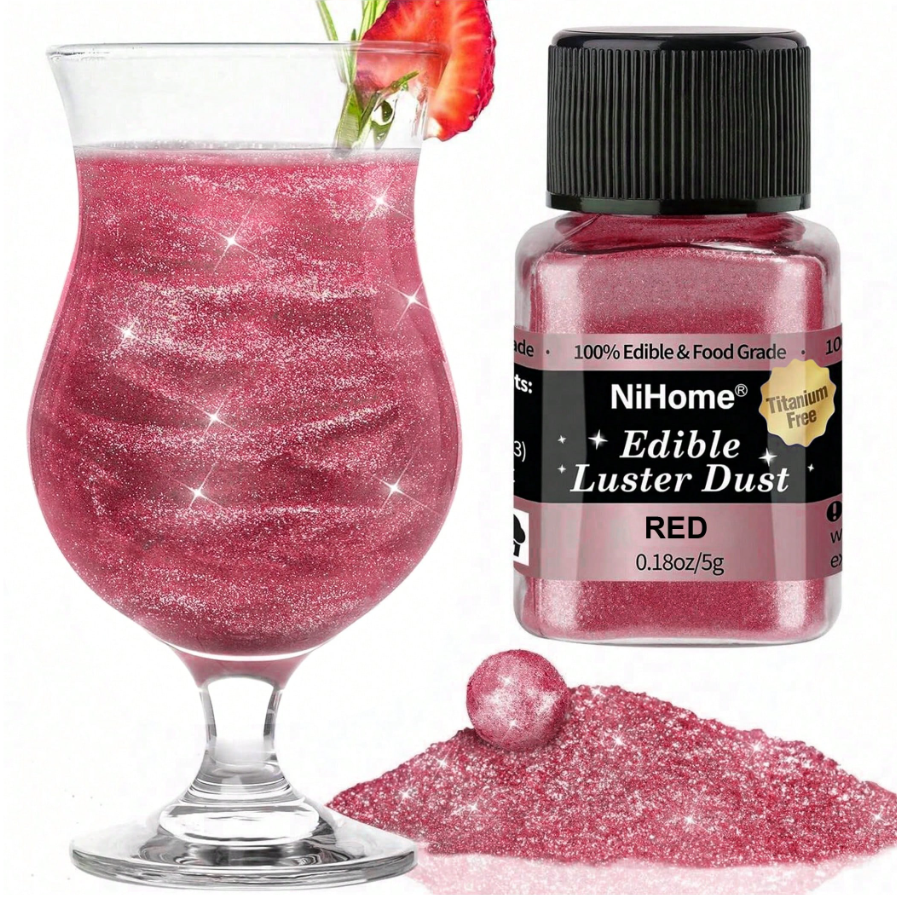 Edible Luster Gitter [FLV:Red]