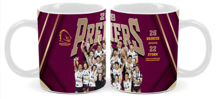 Brisbane Broncos 2025 Premiors [FLV:Mug]