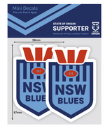 Load image into Gallery viewer, NSW Blues Vinyl Stickers [FLV:Mini]

