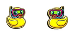 Load image into Gallery viewer, Bird Studs [SZ:Small STY:Snorkel Ducky]
