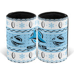 Load image into Gallery viewer, Cronulla Sharks Xmas Can Cooler [FLV:Football]
