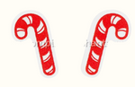 Load image into Gallery viewer, Christmas Studs [SZ:XL STY:Candy Cane]
