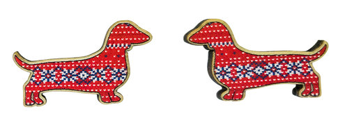 Christmas Studs [SZ:4XL STY:Sweater Dachie]