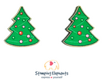 Load image into Gallery viewer, Christmas Studs [SZ:Large STY:Happy Little Tree]
