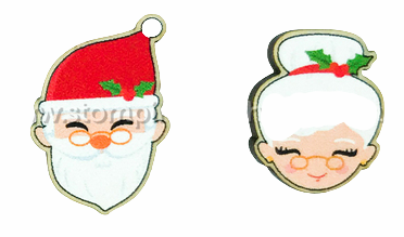 Christmas Studs [SZ:2XL STY:Jolly couple]