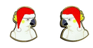 Christmas Studs [SZ:XL STY:White Cockatoo]