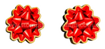 Load image into Gallery viewer, Christmas Studs [SZ:Large STY:Gift Bow]
