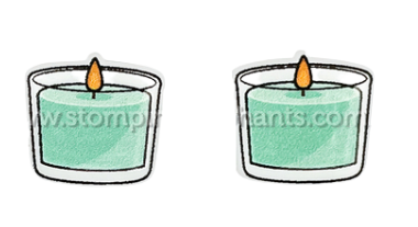 Fun Studs [SZ:Medium STY:Candle Jar]