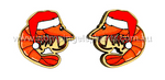 Load image into Gallery viewer, Christmas Studs [SZ:Large STY:Prawn]
