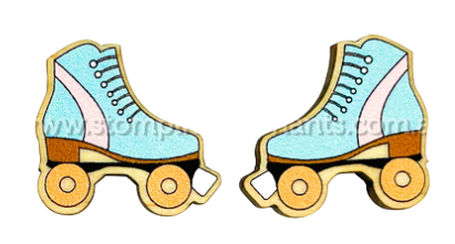 Shoe Studs [SZ:XL STY:Roller Skates]