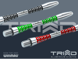 Triad Aluminium Shafts 3pk