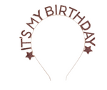 Load image into Gallery viewer, It's My Birthday Headband [FLV:Rose Diamonte]
