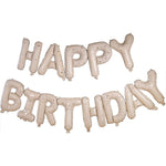 Load image into Gallery viewer, Gold Party Foil Balloons [FLV:Happy Birthday]
