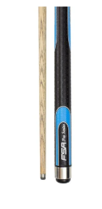 Soft Grip Hybrid Ash Cue [FLV:Blue]