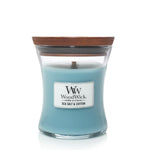 Load image into Gallery viewer, Woodwick Medium Candle [FLV:Sea Salt &amp; Cotton]
