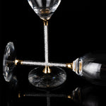 Load image into Gallery viewer, Wedding Crystal Stem Flutes
